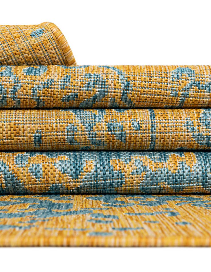 Detail image of  2' x 6'  Washable Jill Zarin Dubai Indoor / Outdoor Runner Rug