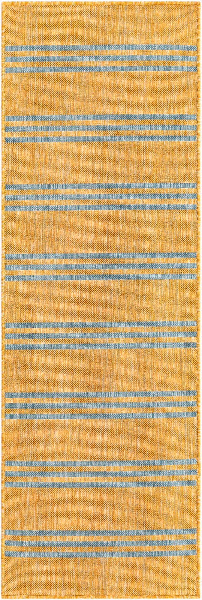  2' x 6'  Washable Jill Zarin Anguilla Indoor / Outdoor Runner Rug