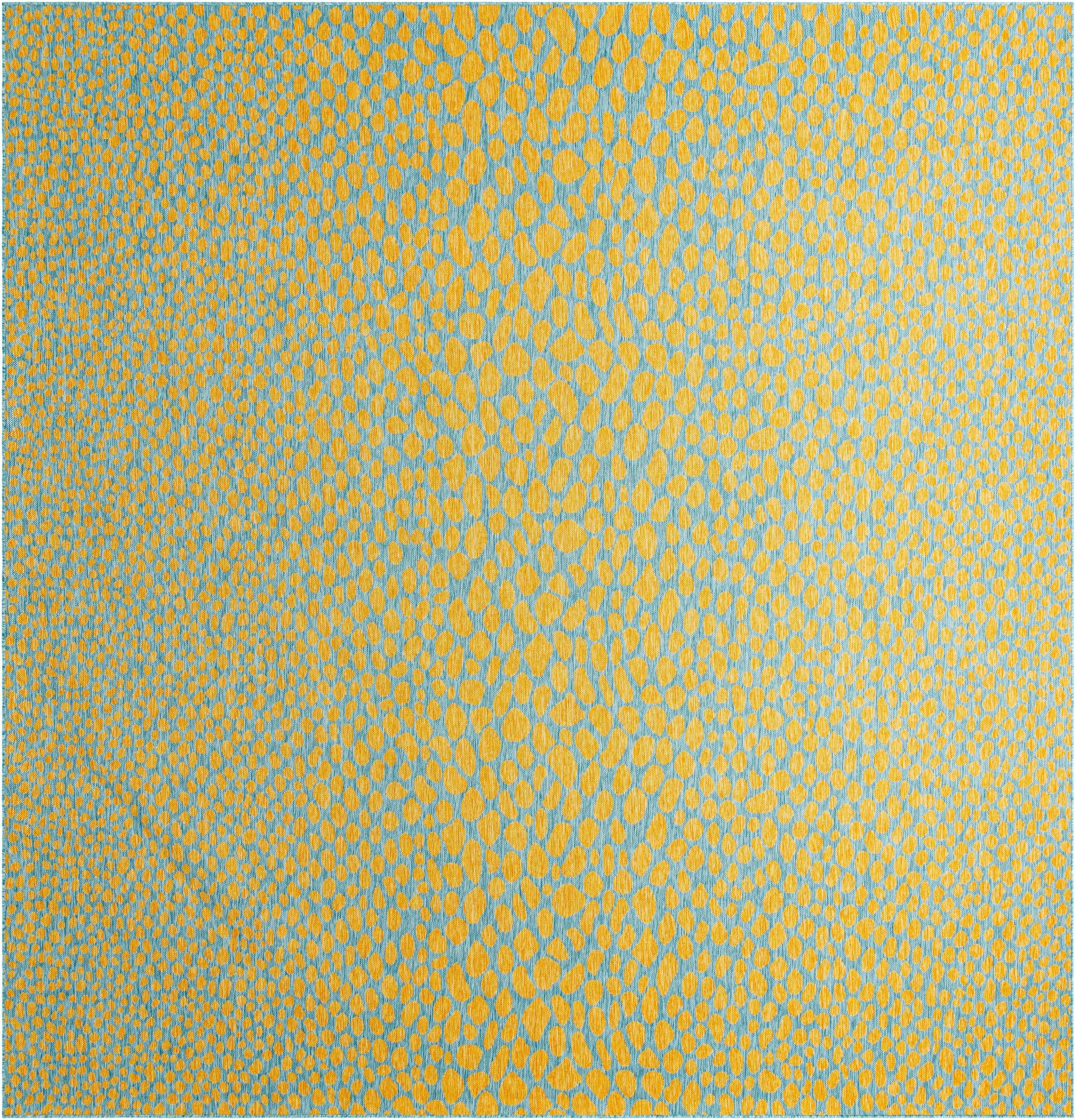 Rug Yellow and Aqua Swatch link