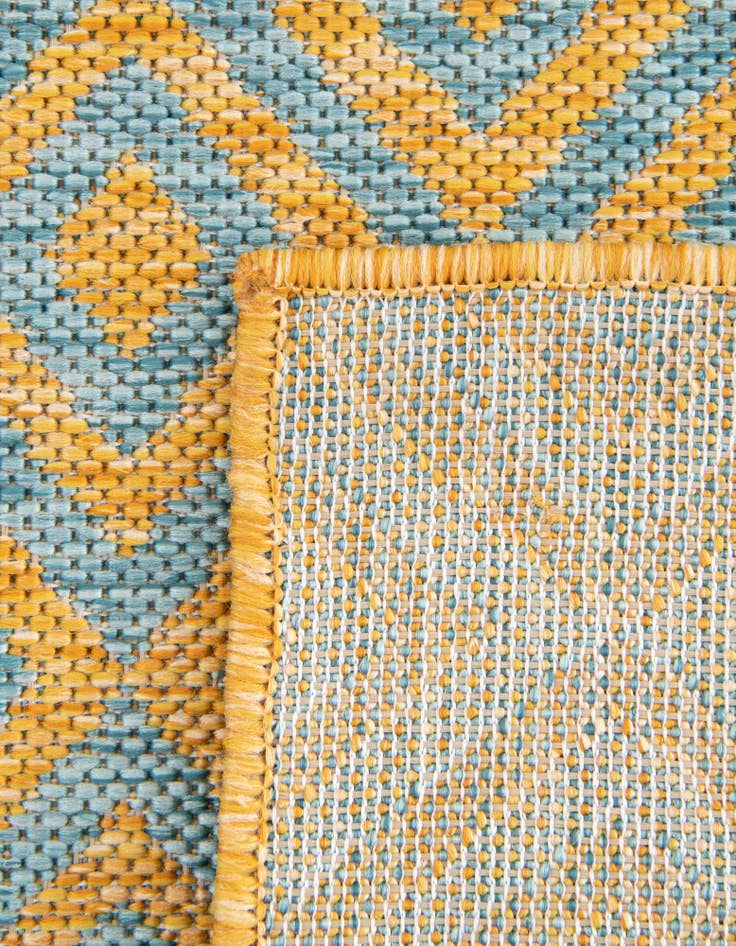 Detail image of  13' x 13'  Washable Jill Zarin Costa Rica Indoor / Outdoor Square Rug