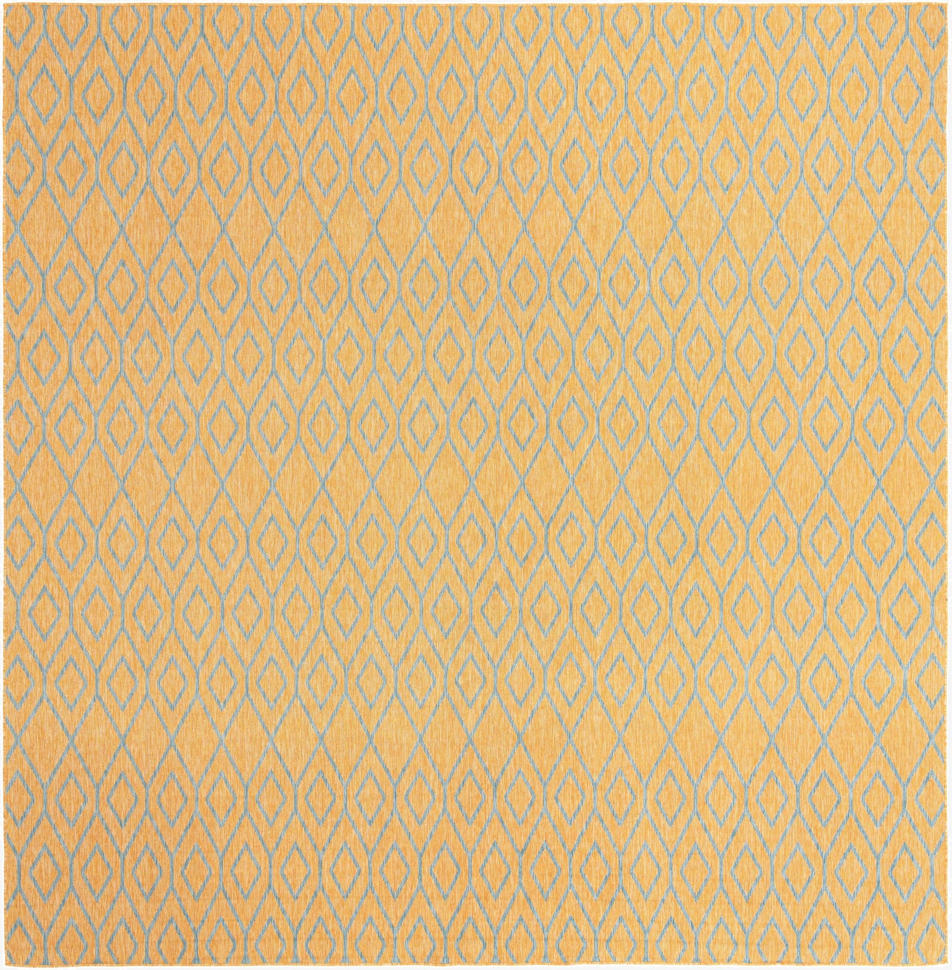  13' x 13'  Washable Jill Zarin Turks and Caicos Indoor / Outdoor Square Rug