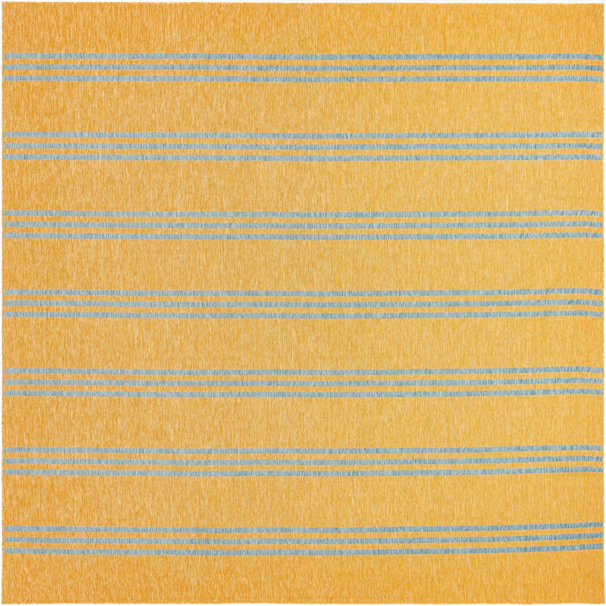  13' x 13'  Washable Jill Zarin Anguilla Indoor / Outdoor Square Rug