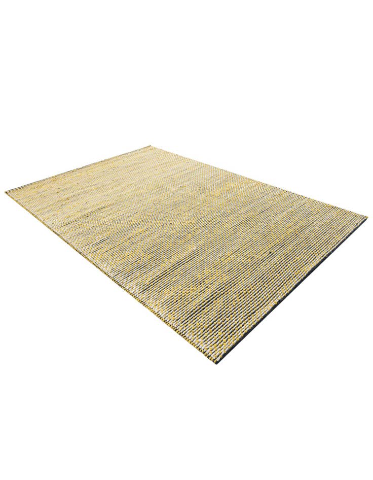 Detail image of  6' 1 x 9'  Hand Woven Seaside Pearl Jute Rug