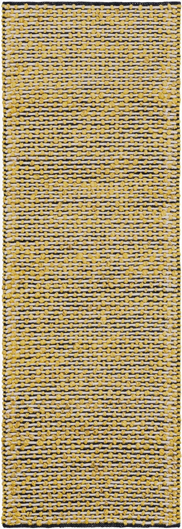  2' x 6' 1  Hand Woven Seaside Pearl Jute Runner Rug