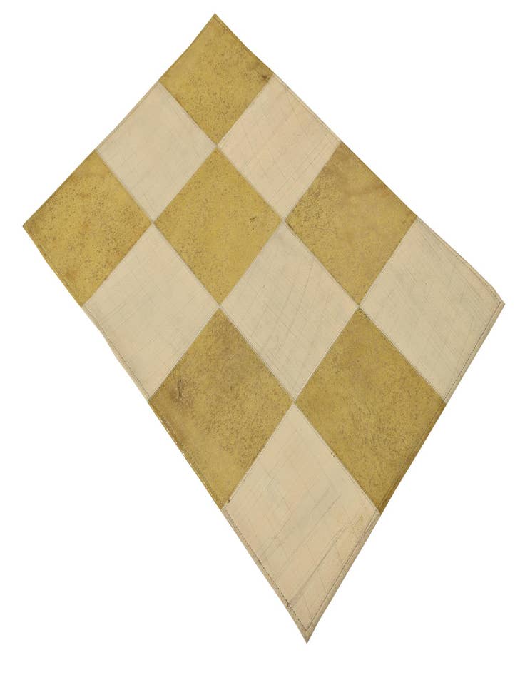 Detail image of  2' 1 x 3' 1 Cowhide Leather Rug