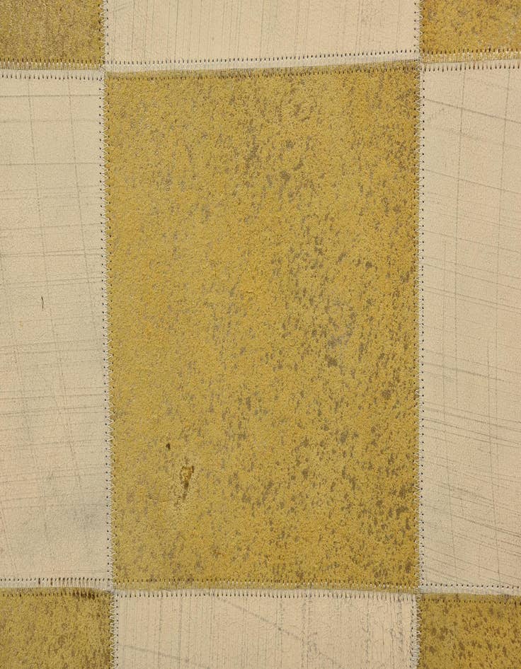 Detail image of  2' 1 x 3' 1 Cowhide Leather Rug