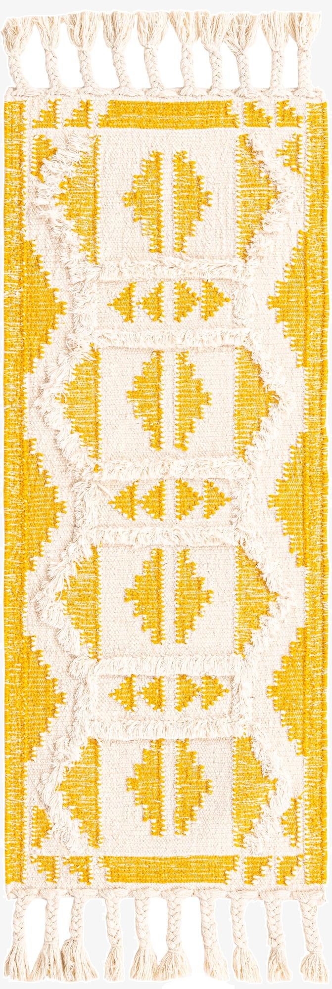  2' 2 x 5' 1  Hand Woven Arizona Wool Runner Rug