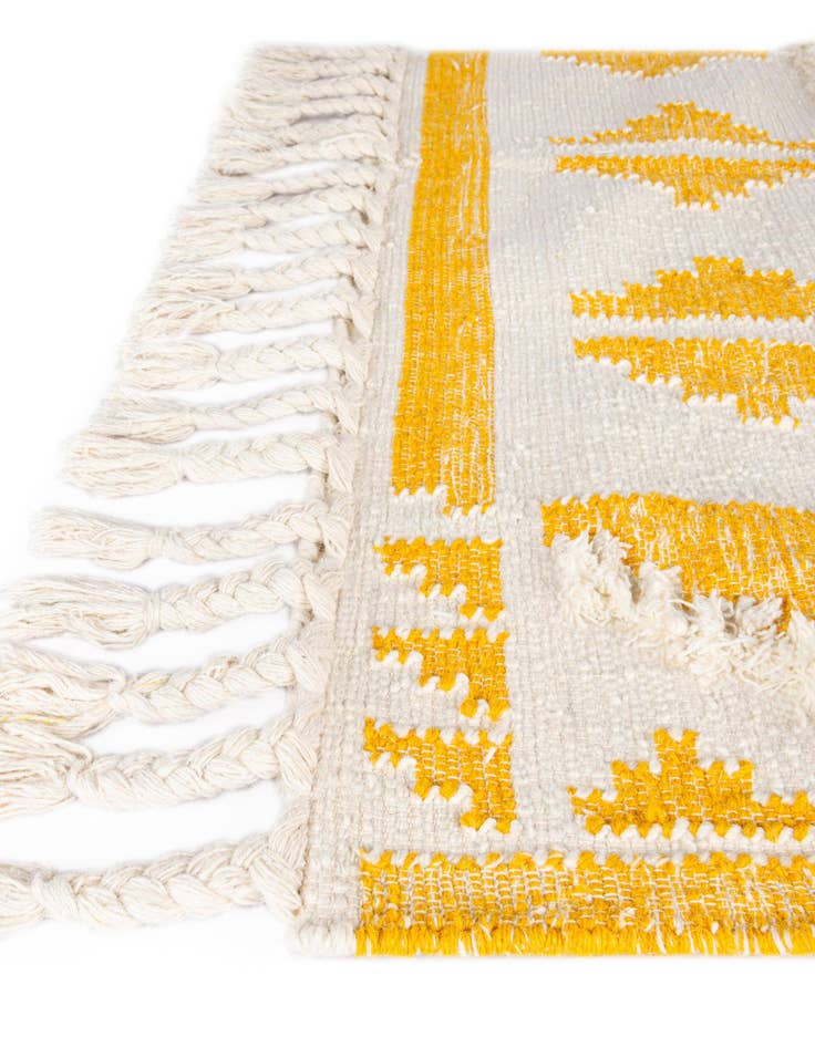 Detail image of  8' x 8'  Hand Woven Arizona Wool Square Rug