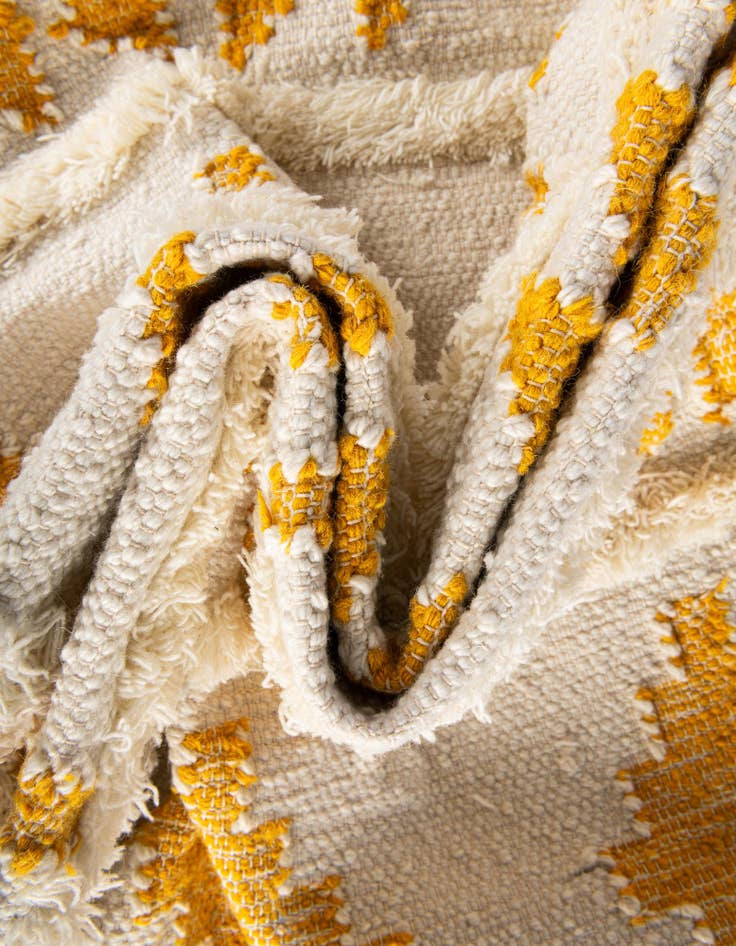 Detail image of  8' x 8'  Hand Woven Arizona Wool Square Rug