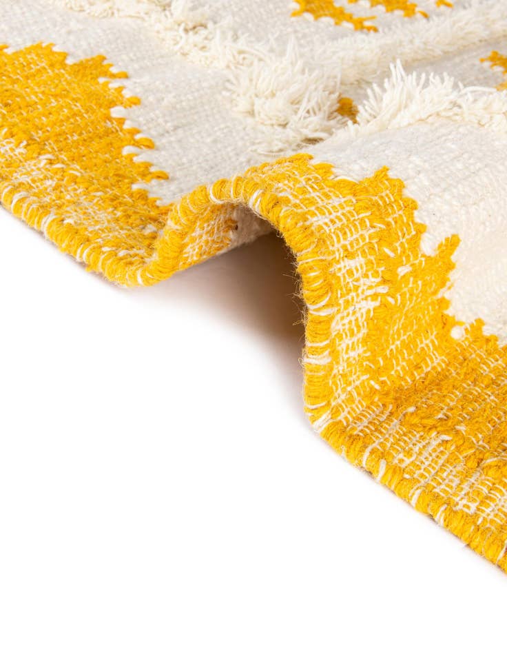 Detail image of  8' x 8'  Hand Woven Arizona Wool Square Rug