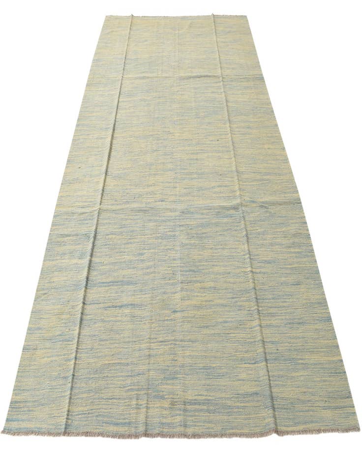 Detail image of  6' 7 x 9' 10  Hand Woven Kilim Modern Wool Rug