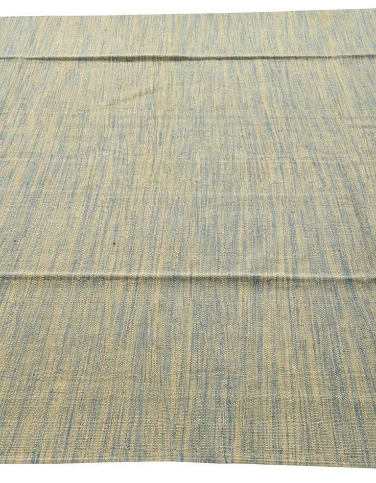 Detail image of  6' 7 x 9' 10  Hand Woven Kilim Modern Wool Rug