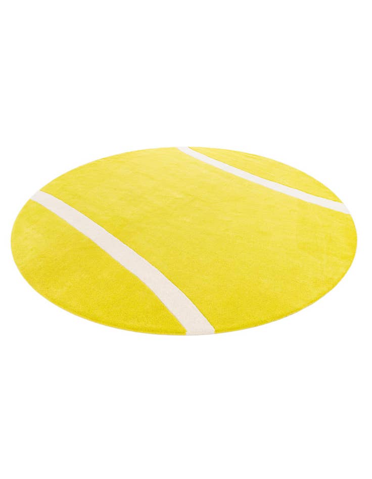 Detail image of  7' 10 x 7' 10 Playtime Kids Wool Freeform Rug