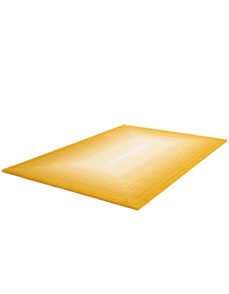 Detail image of  4' 1 x 6' 1 Ombre Wool Rug