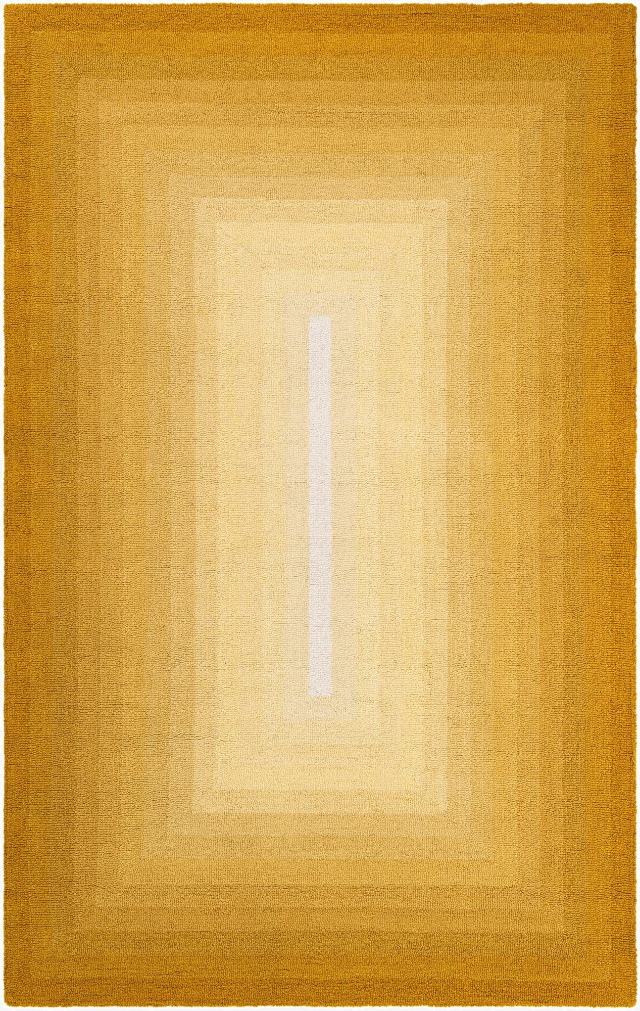  5' 1 x 8' Ombre Wool Rug