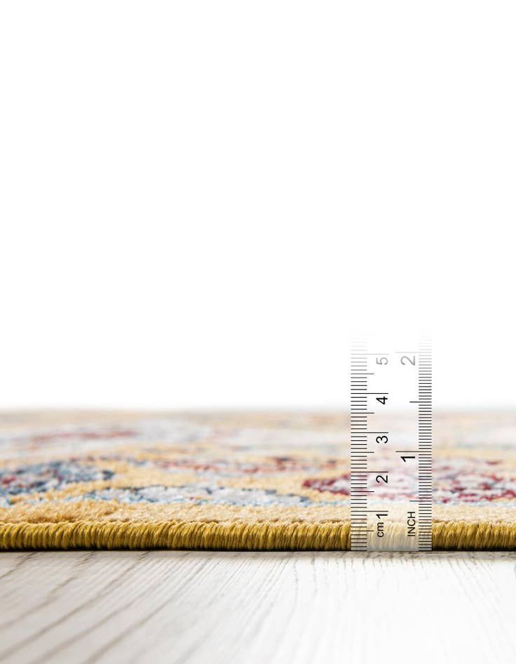 Detail image of  7' 10 x 7' 10 Kamala Washable Square Rug