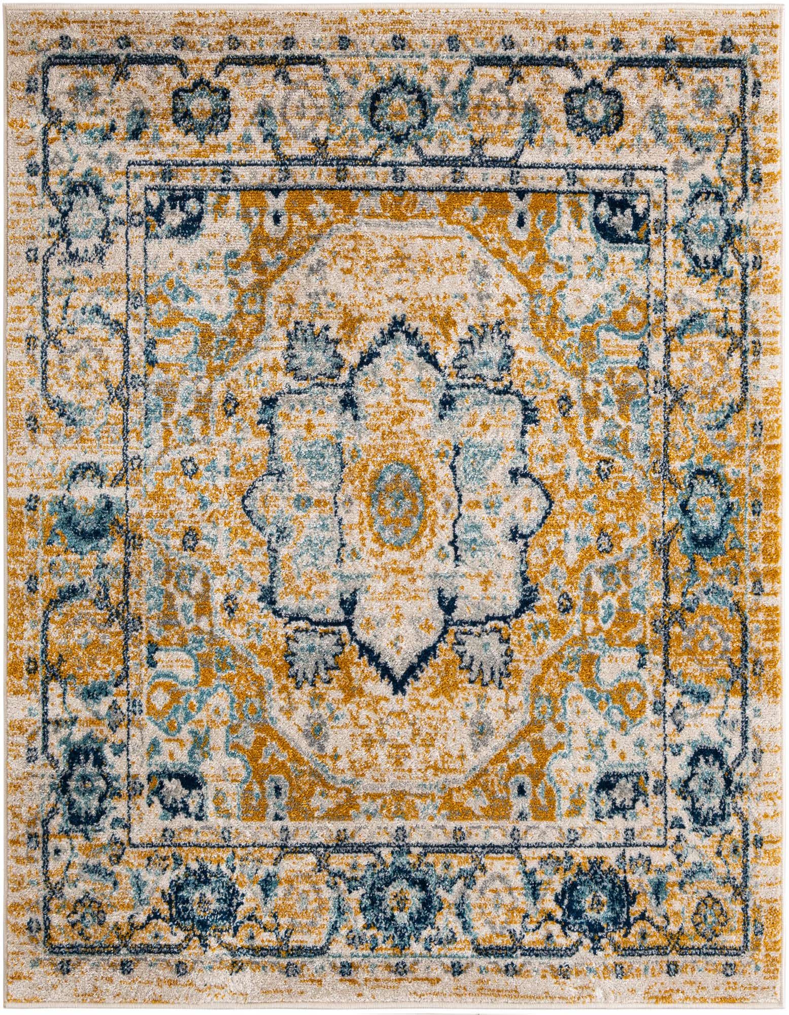 Primary image  5' x 5' Madeline Vintage Square Rug