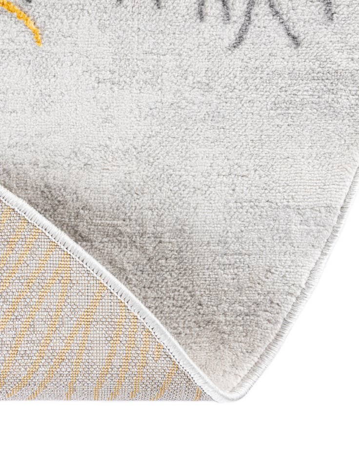 Detail image of  5' 3 x 5' 3 Finsbury Round Rug