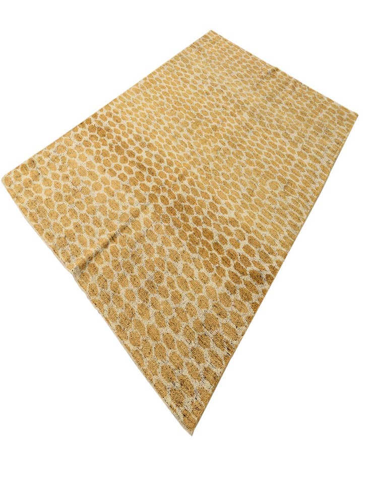 Detail image of  6' 1 x 9' 1  Hand Knotted Darya Wool Rug