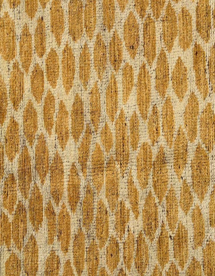Detail image of  5' 10 x 9'  Hand Knotted Darya Wool Rug