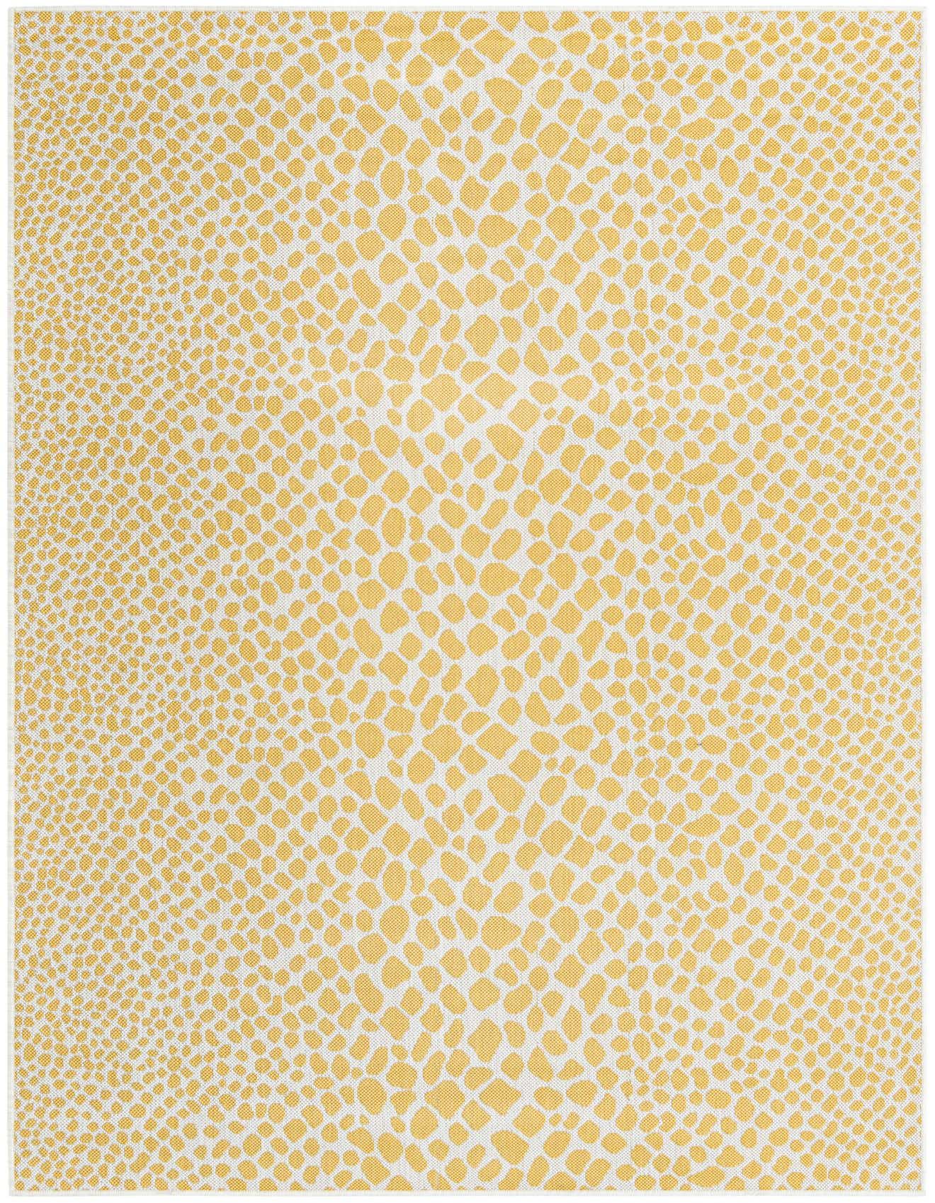 Primary image  Custom Yellow Ivory  Washable Jill Zarin Indoor / Outdoor Rug