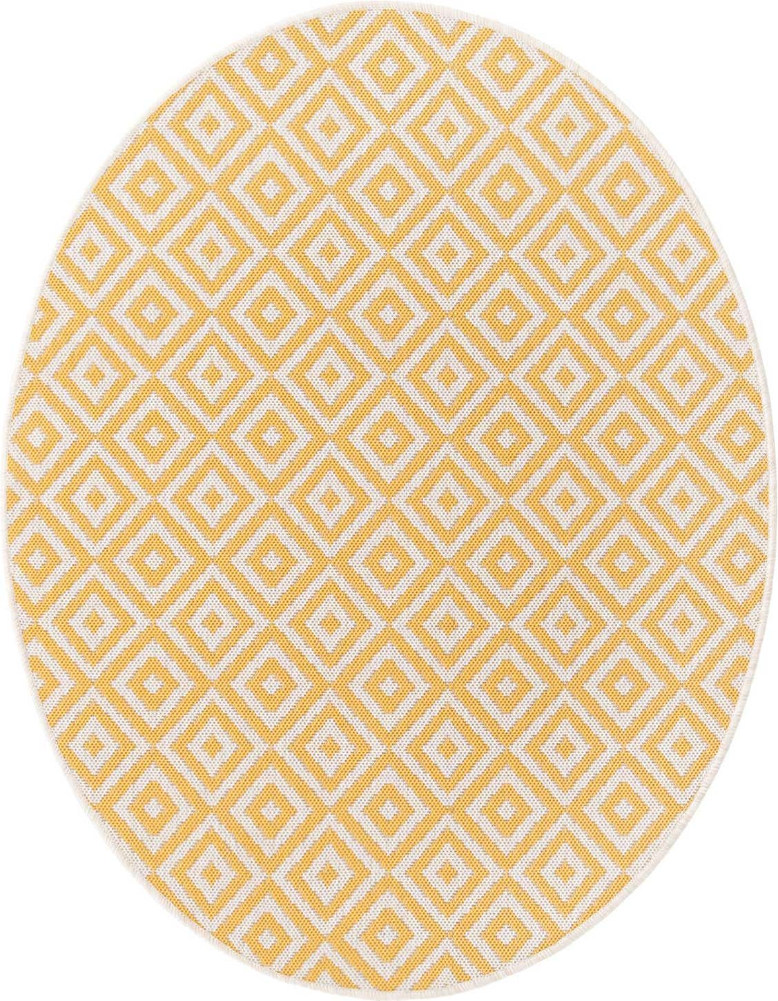 Primary image  4' x 4'  Washable Jill Zarin Costa Rica Indoor / Outdoor Round Rug
