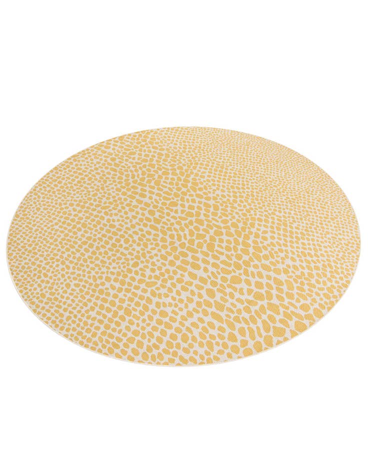 Detail image of  10' 8 x 10' 8  Washable Jill Zarin Cape Town Indoor / Outdoor Round Rug