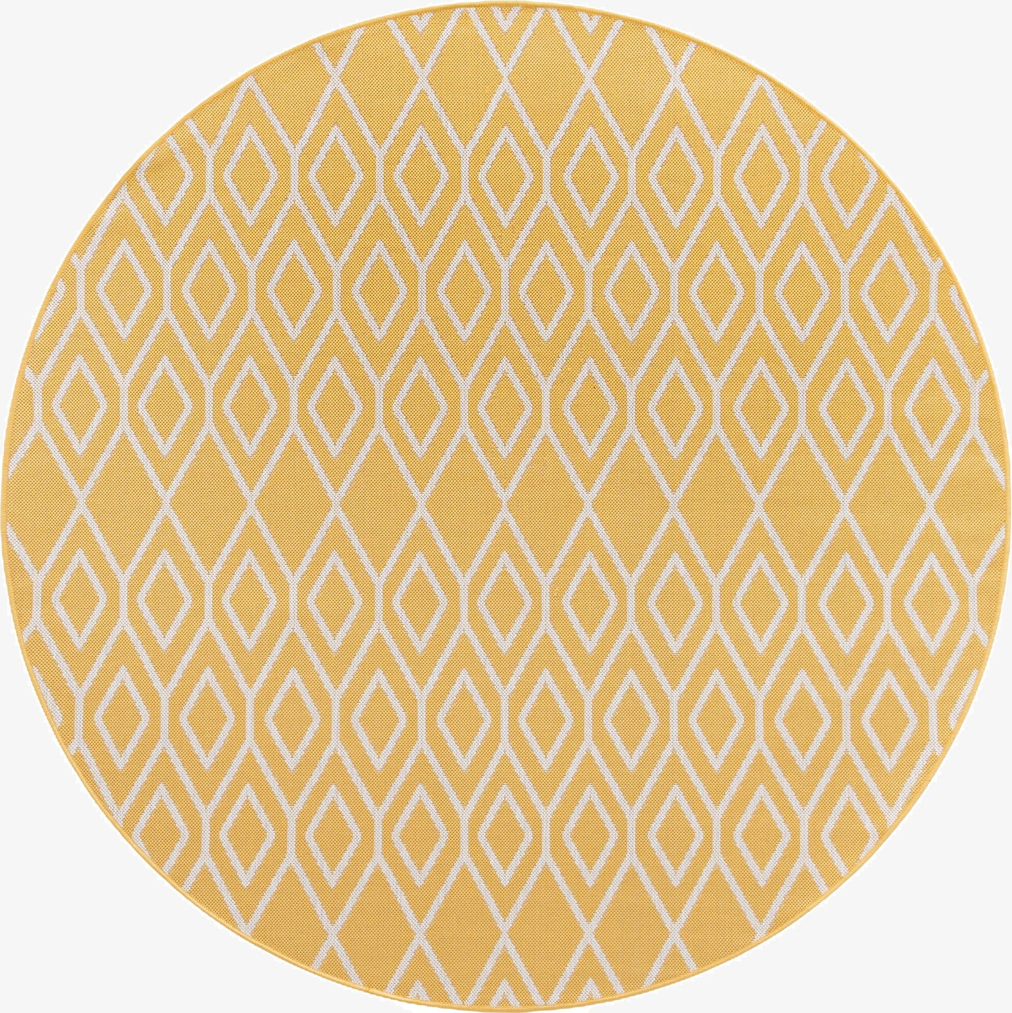  6' 7 x 6' 7  Washable Jill Zarin Turks and Caicos Indoor / Outdoor Round Rug