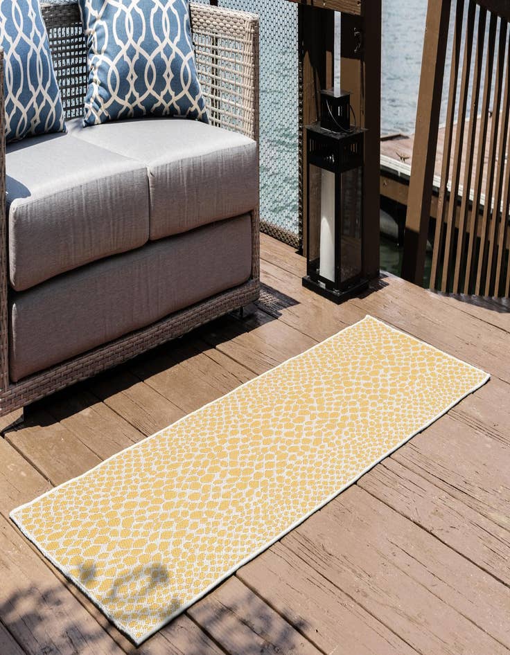Detail image of  2' x 6'  Washable Jill Zarin Cape Town Indoor / Outdoor Runner Rug