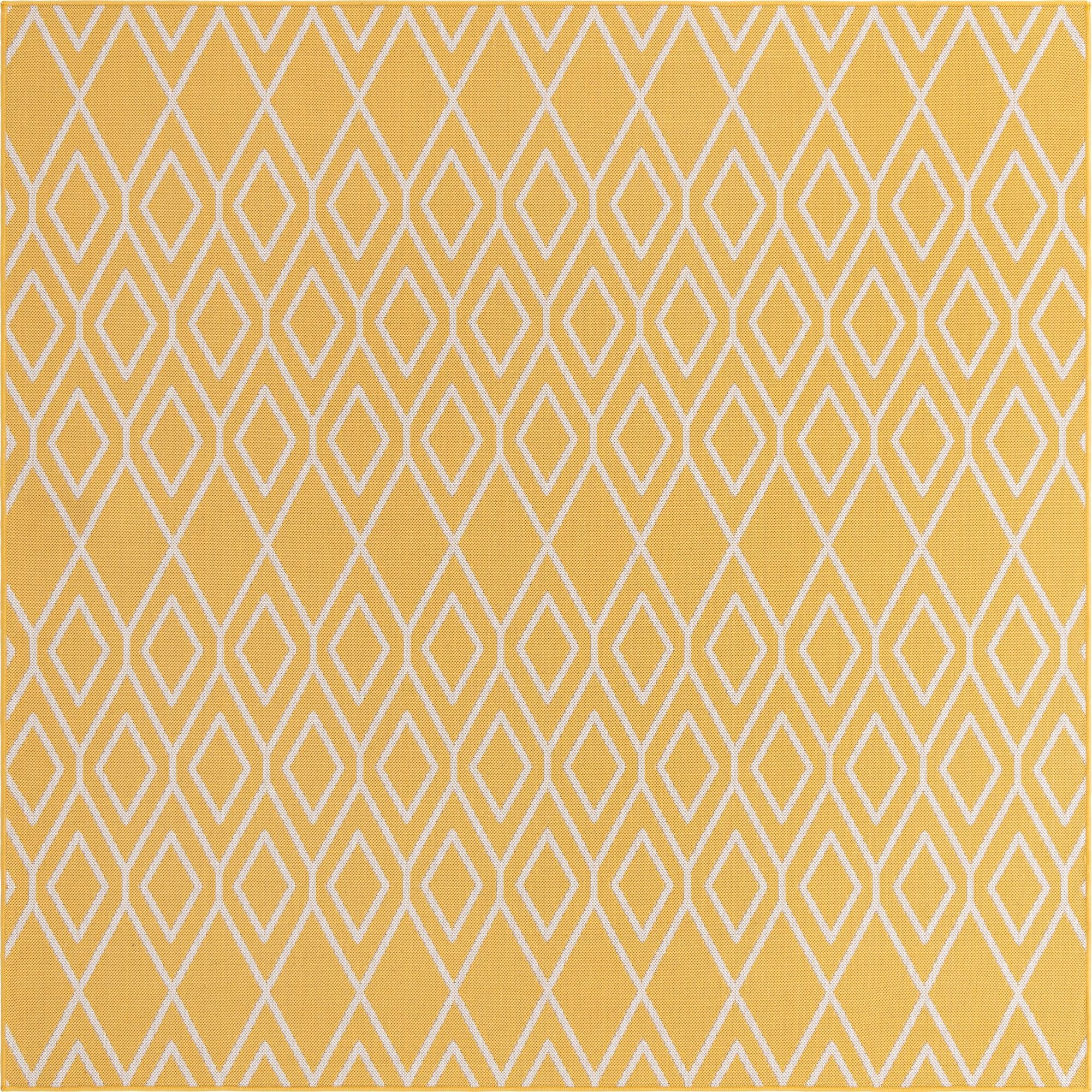  7' 10 x 7' 10  Washable Jill Zarin Turks and Caicos Indoor / Outdoor Square Rug