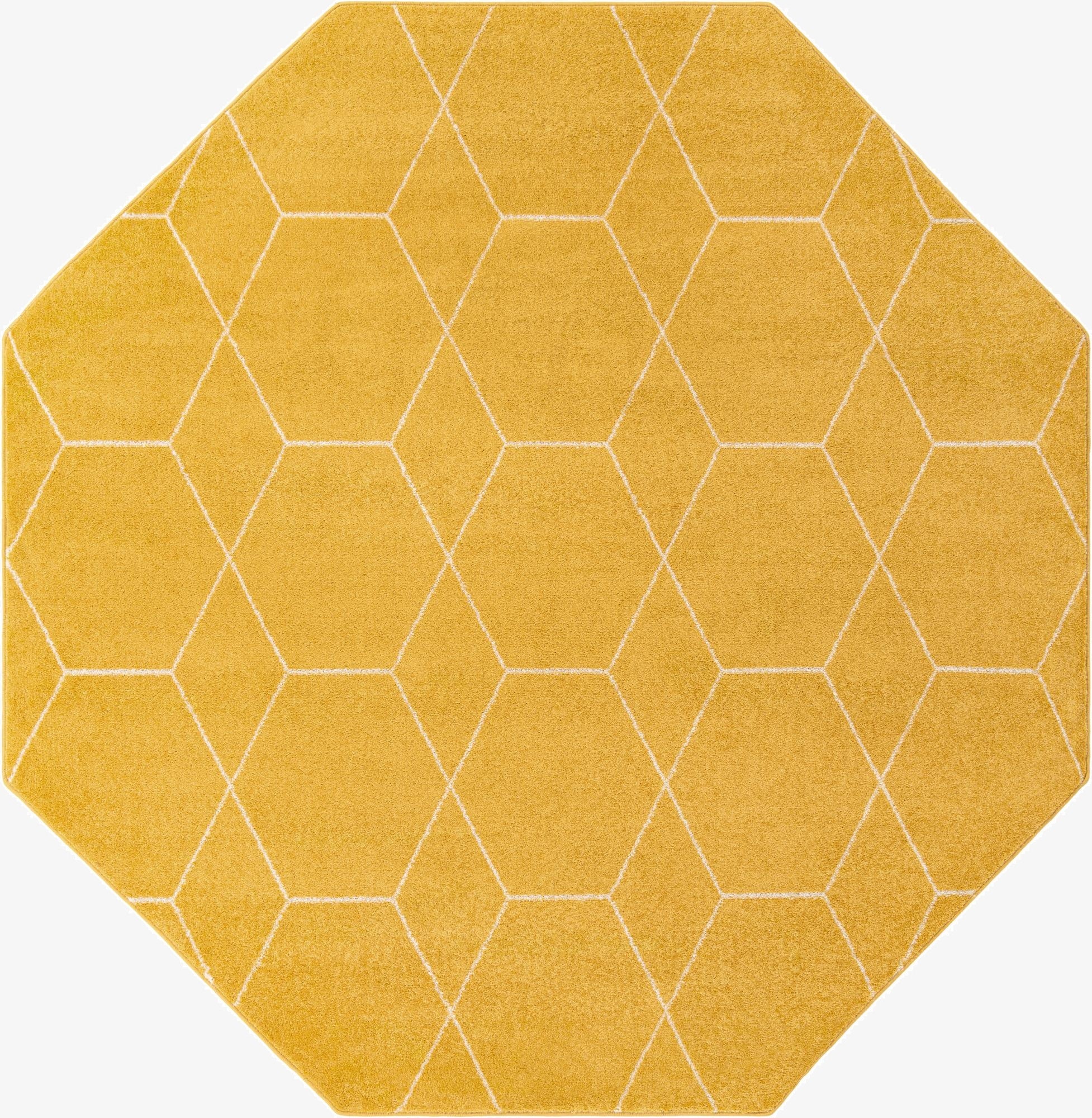 Primary image  7' 10 x 7' 10 Lattice Frieze Octagon Rug