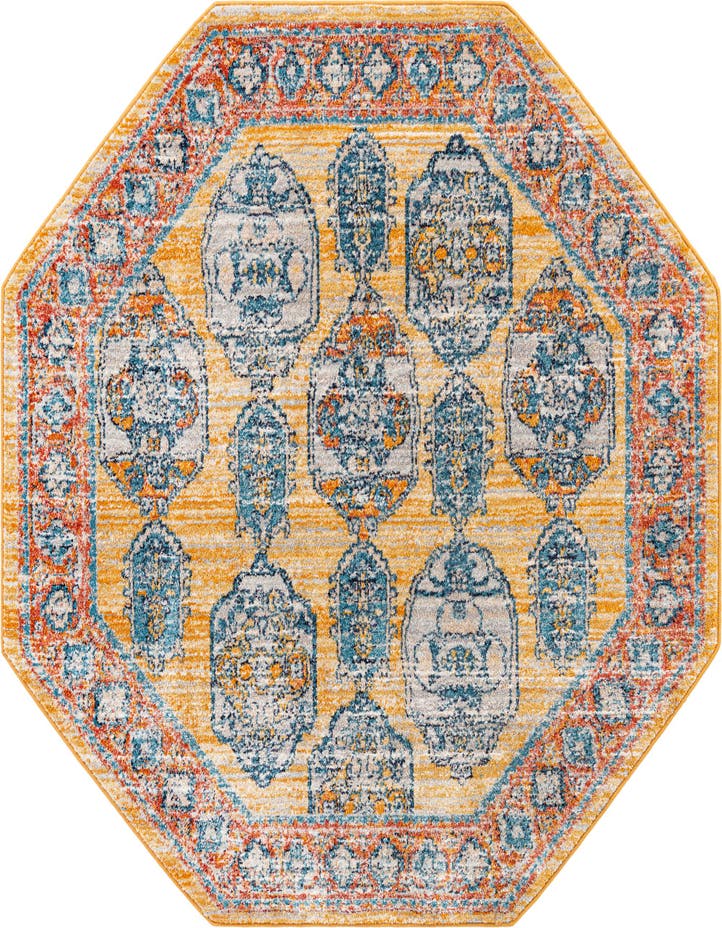  5' x 5' Lola Octagon Rug