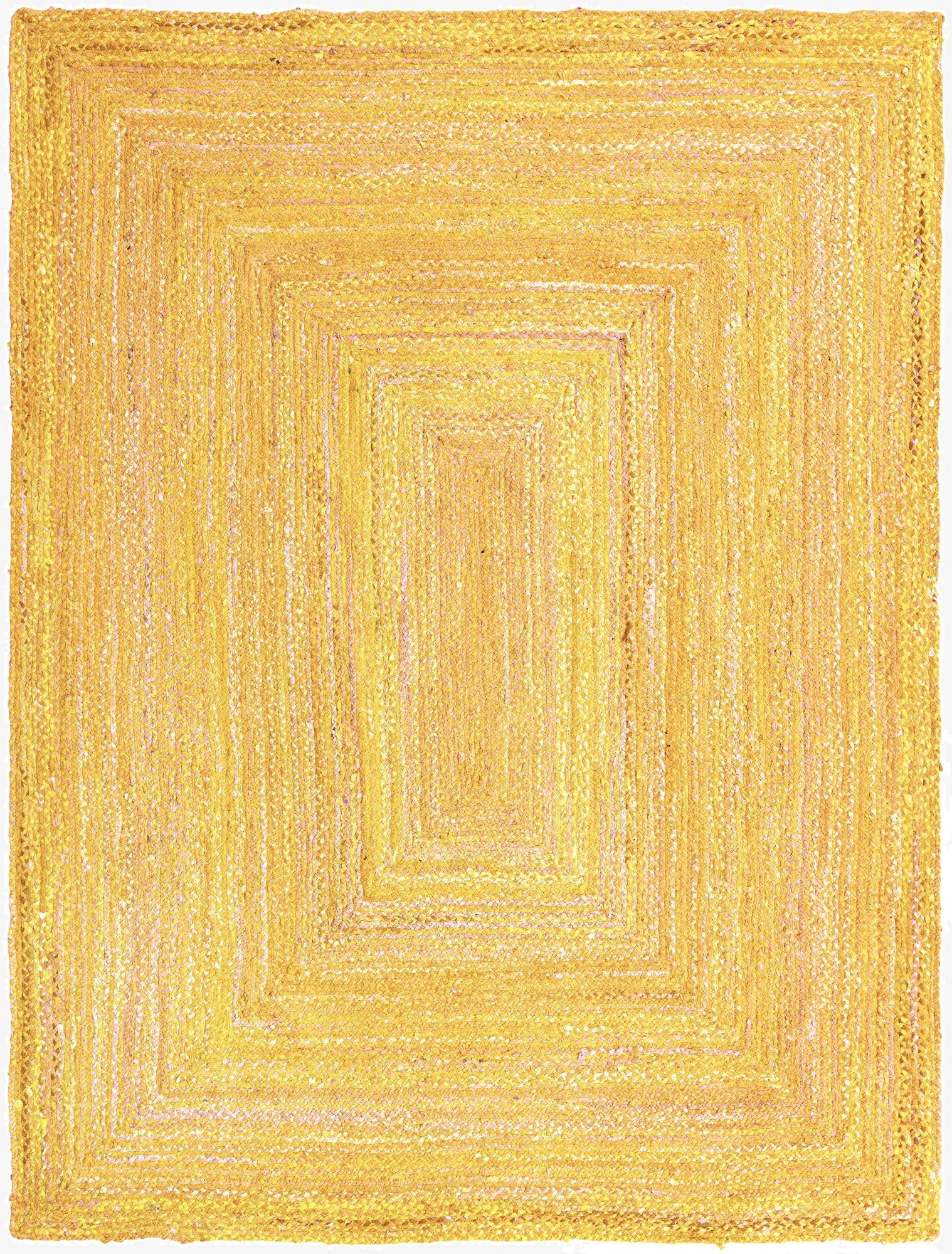  9' x 12' 2  Hand Braided Chindi Rug