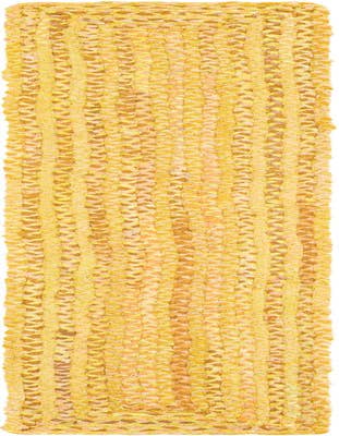 Detail image of  1' 2 x 8'  Hand Braided Chindi Table Runner Rug