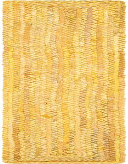 Detail image of  1' 2 x 10'  Hand Braided Chindi Table Runner Rug