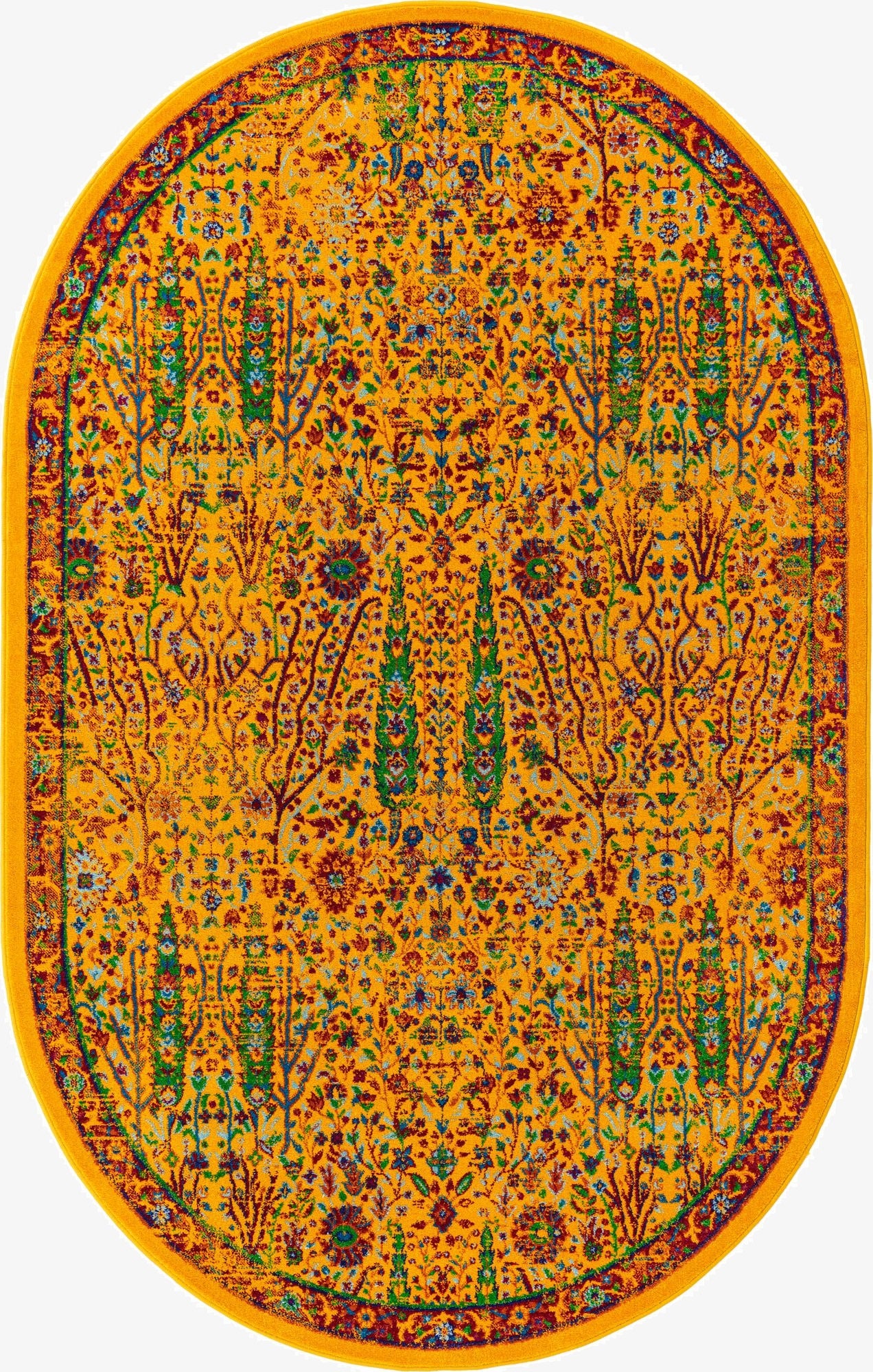  5' 3 x 8' Calypso Oval Rug