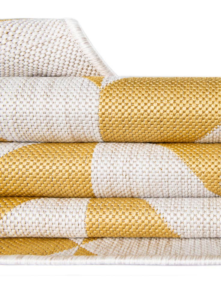 Detail image of  7' 10 x 10'  Washable Jill Zarin Napa Indoor / Outdoor Oval Rug