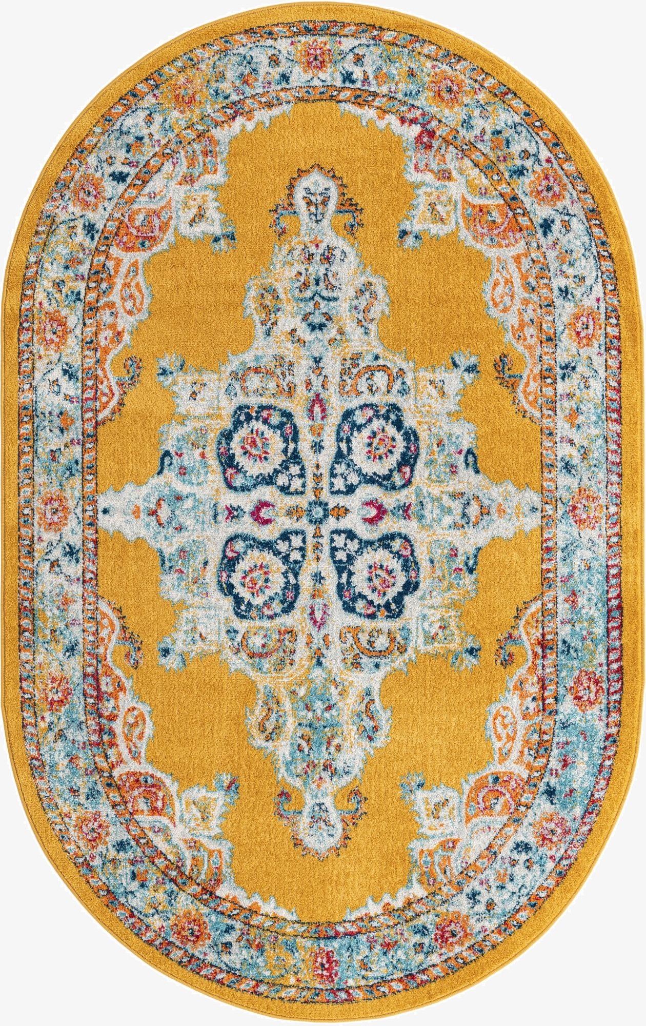  5' x 8' Parker Oval Rug
