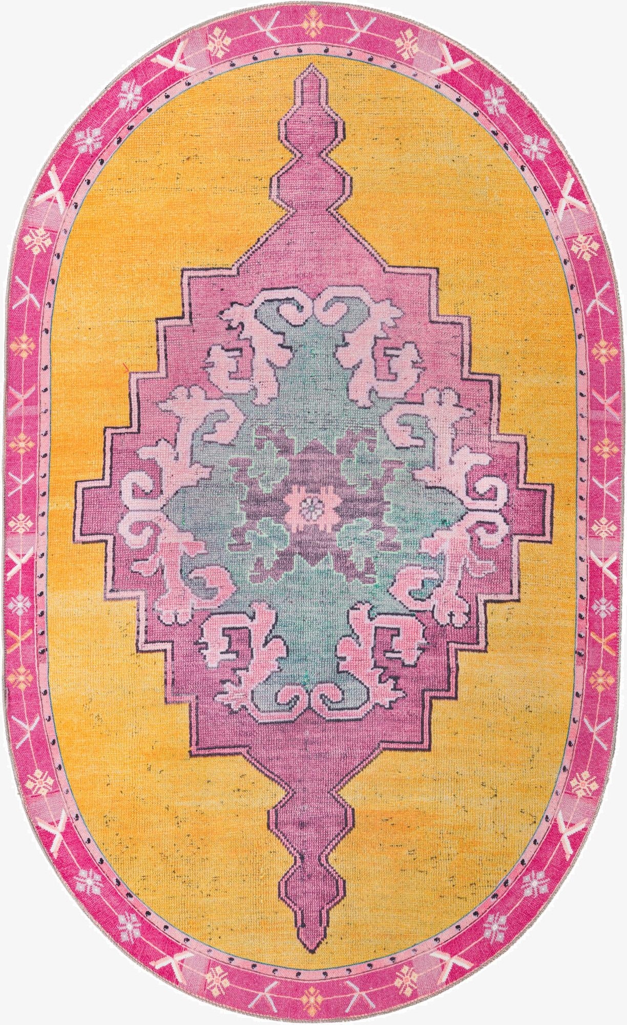  5' x 8' Timeless Oval Rug