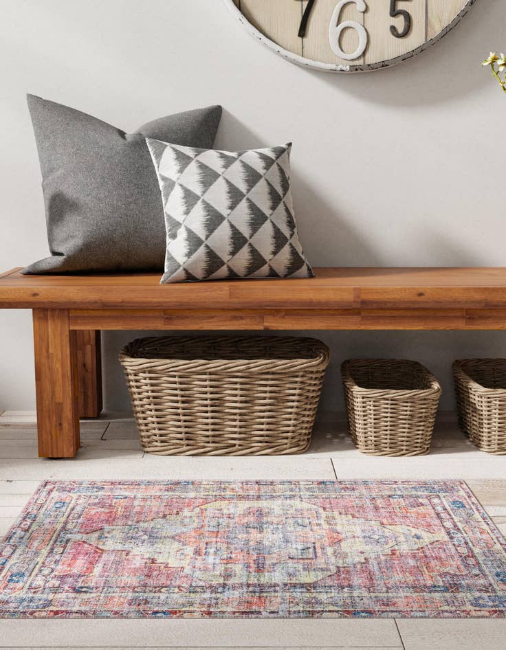 Detail image of  7' 3 x 10'  Washable Maahru Rug