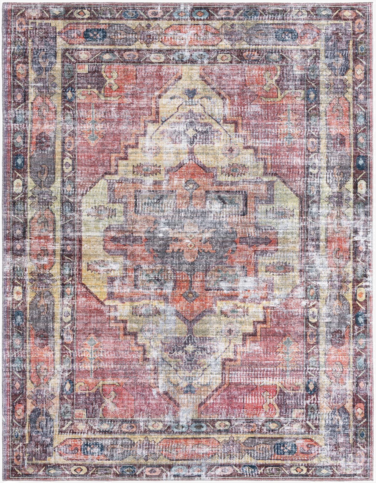 Primary image  7' 10 x 10'  Washable Maahru Rug