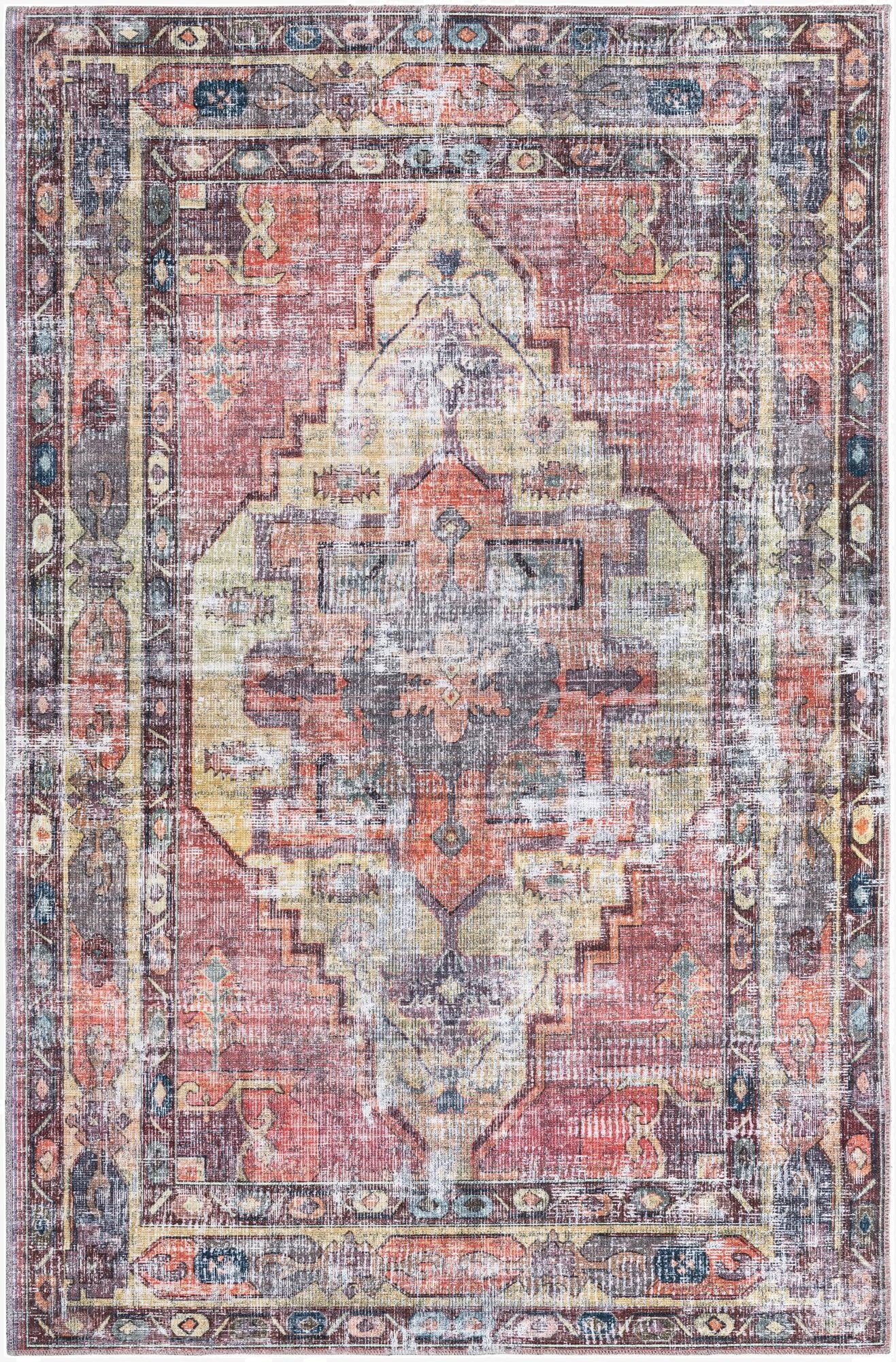 Primary image  6' x 9'  Washable Maahru Rug