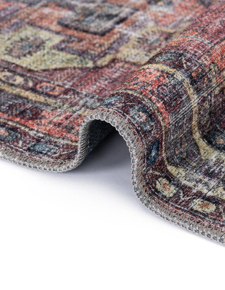 Detail image of  10' 6 x 10' 6  Washable Maahru Round Rug