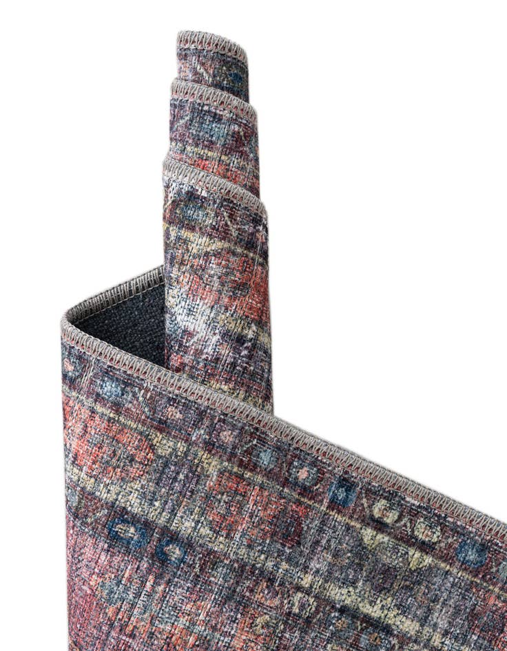 Detail image of  10' 6 x 10' 6  Washable Maahru Square Rug