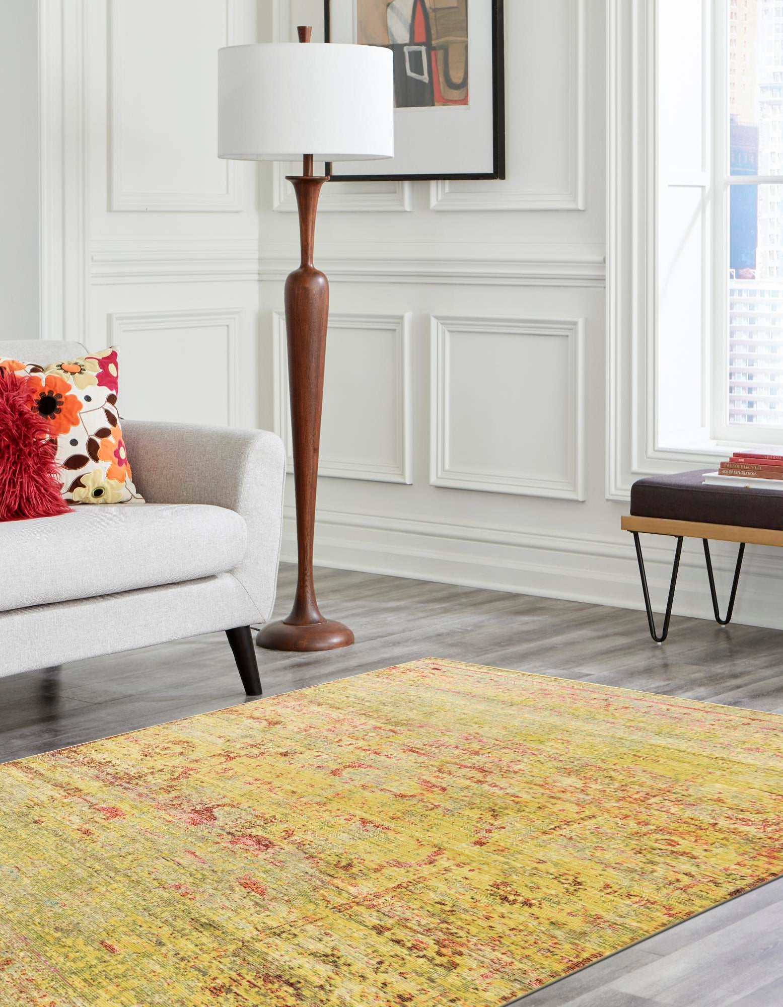 Yellow 9' x 12' 2 Alexis Rug | Rugs.com