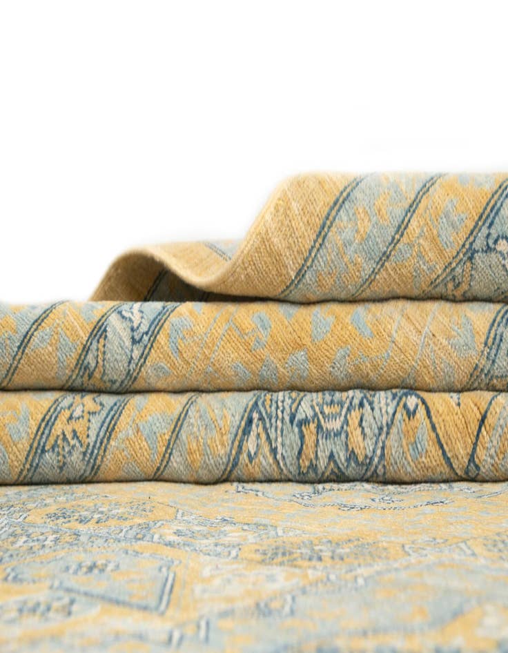 Detail image of  8' 9 x 12' 7  Hand Knotted Amina Rug