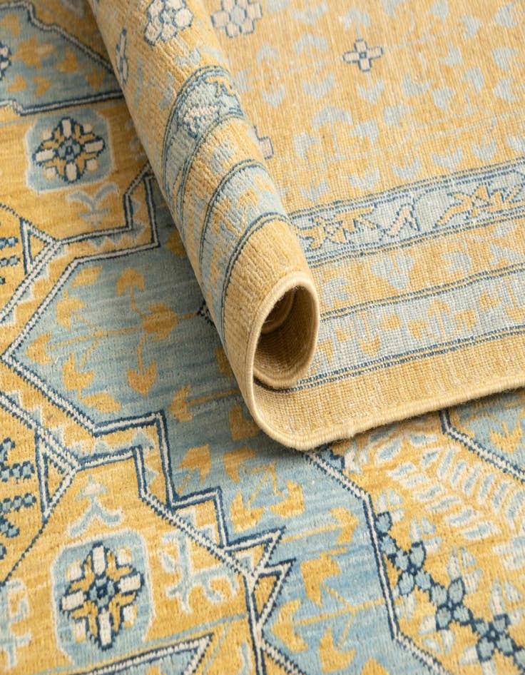 Detail image of  8' 9 x 12' 7  Hand Knotted Amina Rug