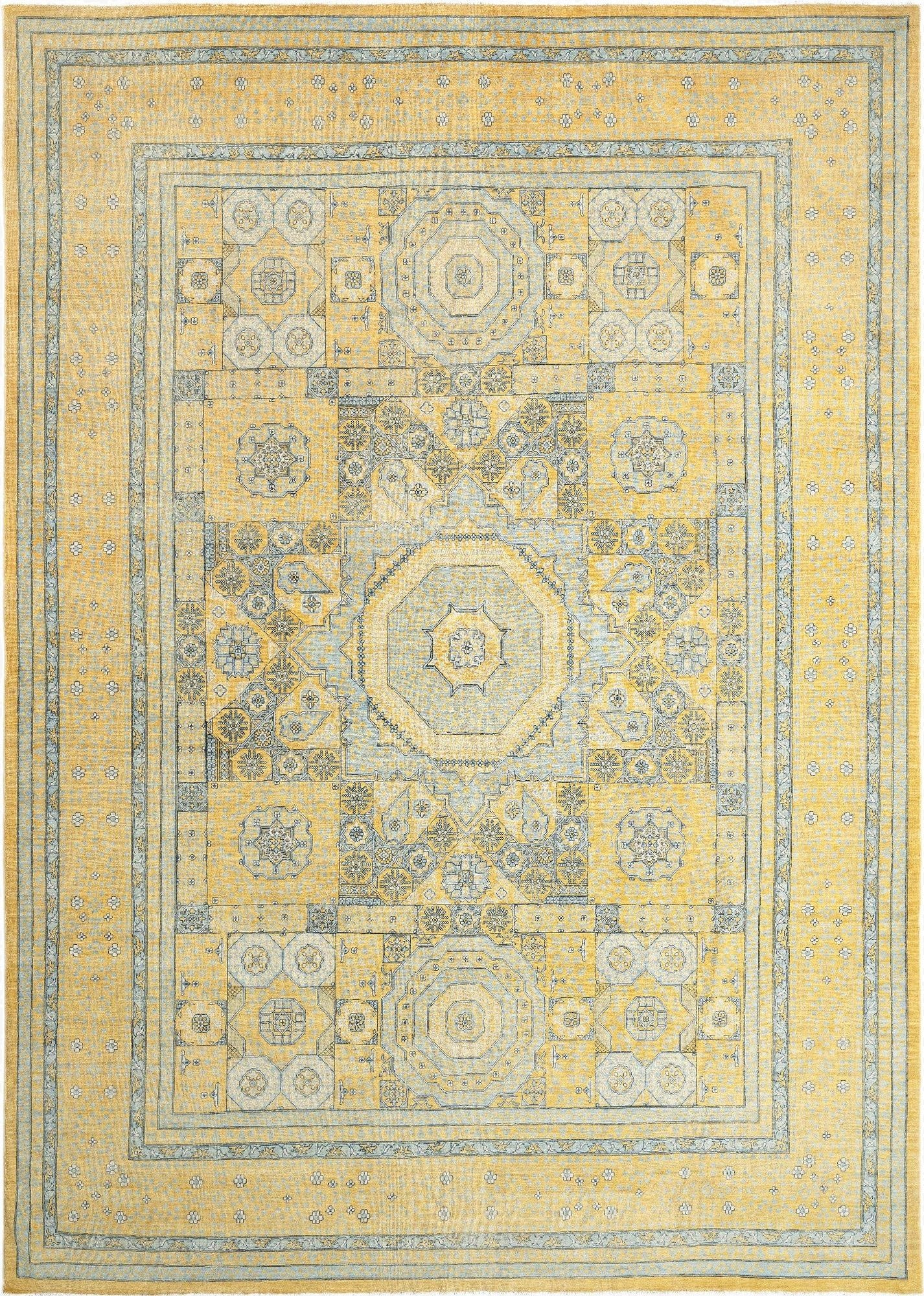  8' 9 x 12' 7  Hand Knotted Amina Rug