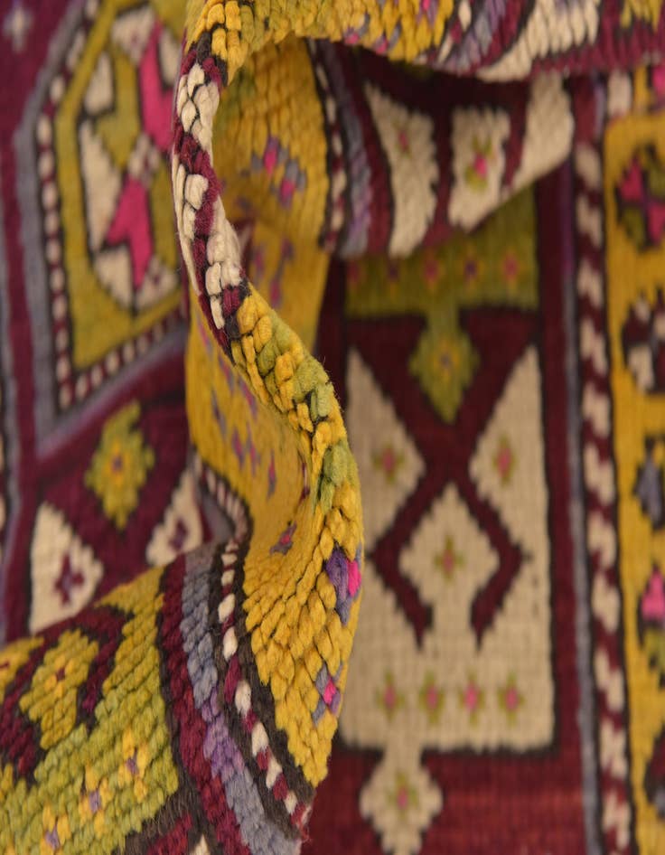 Detail image of  2' 10 x 4' 5  Hand Knotted Anatolian Wool Rug