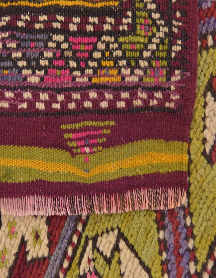 Detail image of  2' 10 x 4' 5  Hand Knotted Anatolian Wool Rug
